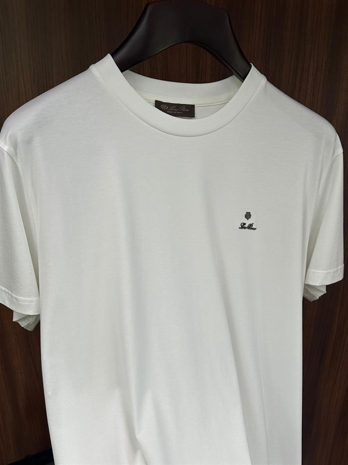 Silver Metal Logolu T-Shirt