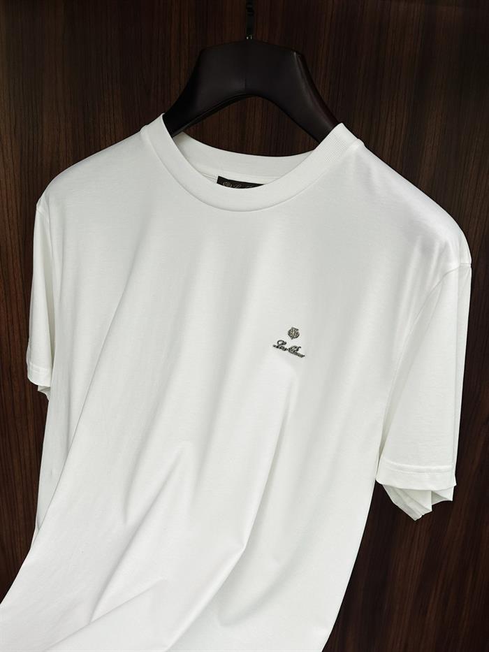 Silver Metal Logolu T-Shirt
