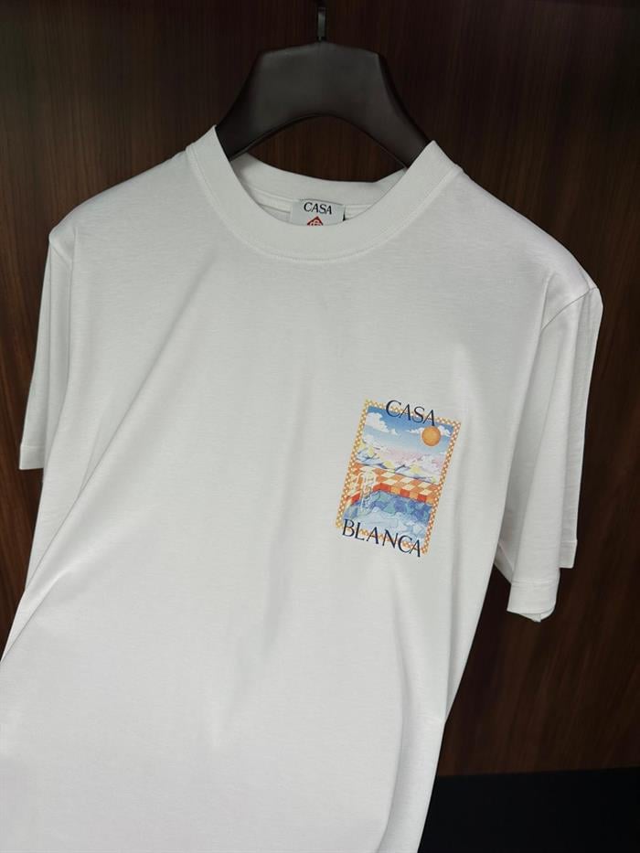 Surreal Pool Baskılı T-Shirt