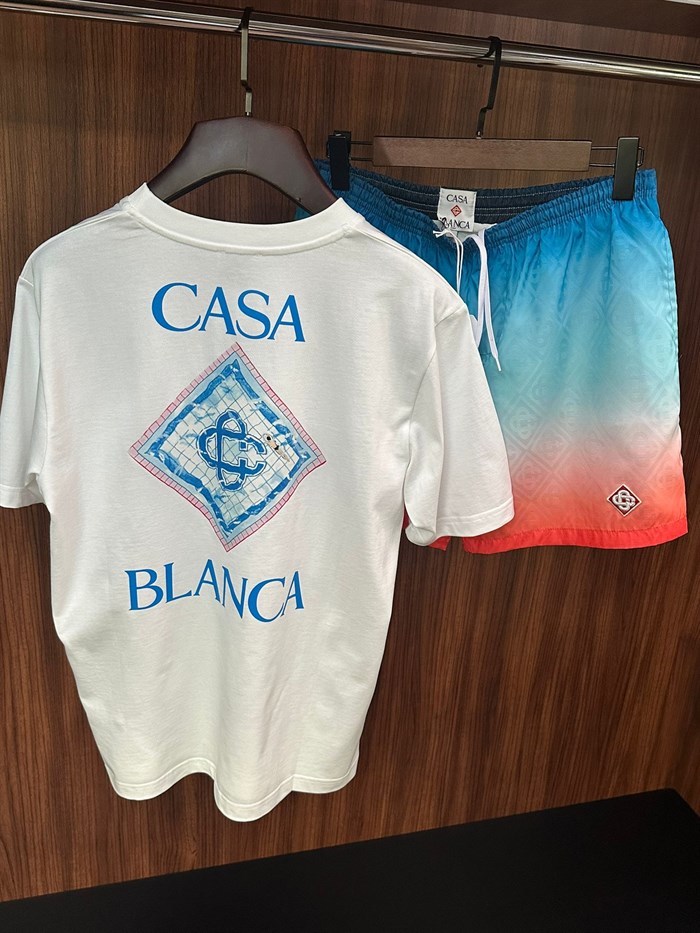 Whıte Jersey Pool Baskı Logolu T-Shirt