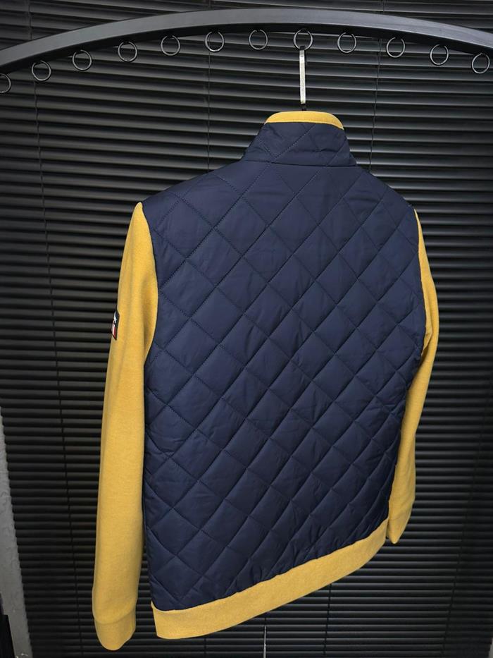 Baklava Desenli Triko Kollu Ceket