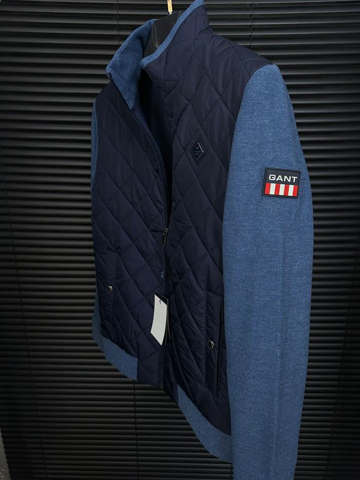 Baklava Desenli Triko Kollu Ceket