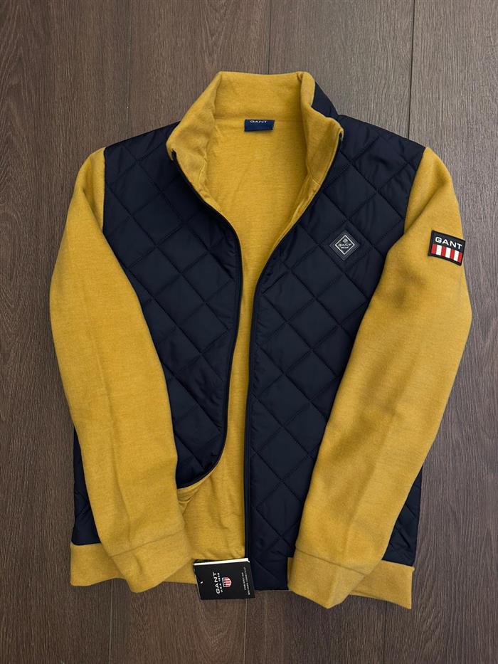 Baklava Desenli Triko Kollu Ceket