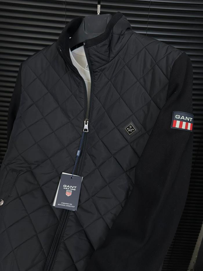 Baklava Desenli Triko Kollu Ceket