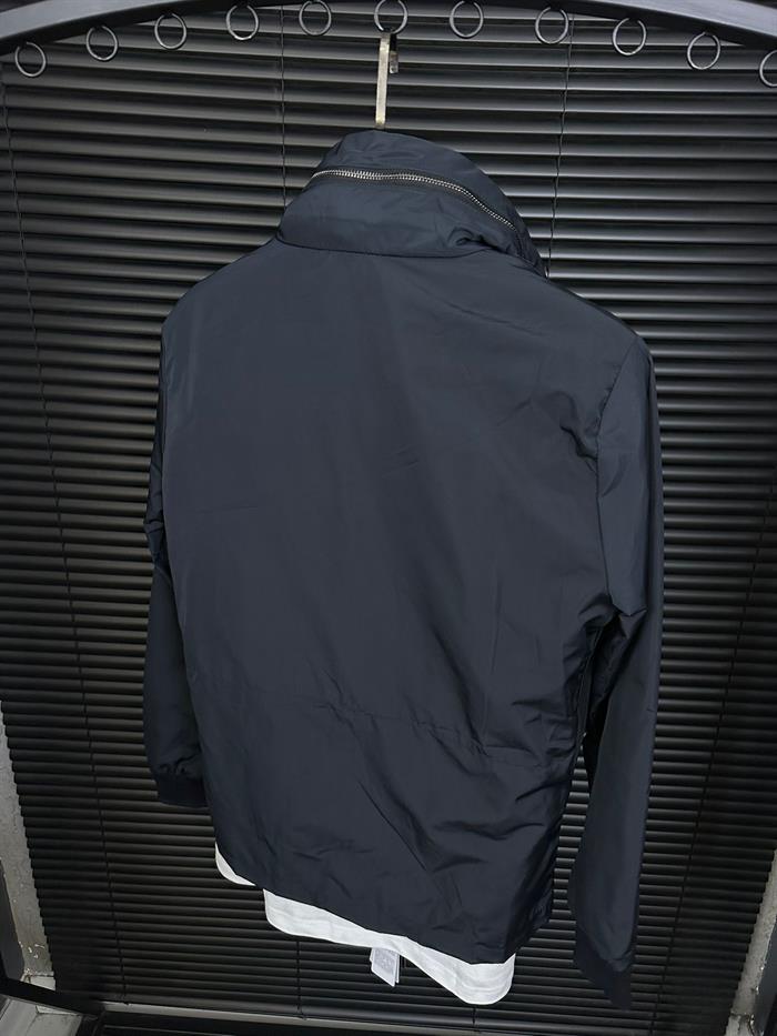 Gizli Kapşonlu Baharlık Ceket