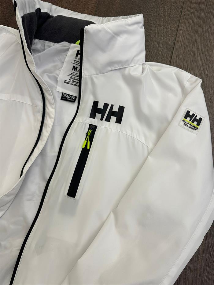 Gizli Kapşonlu Gögüs Logolu Yağmur Geçirmez Ceket