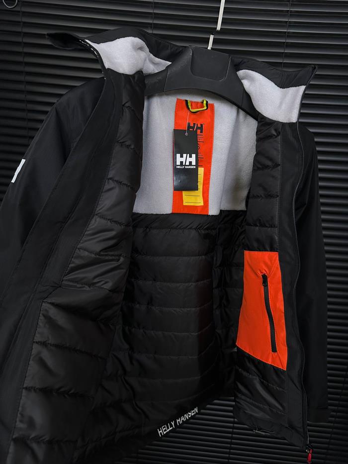 İçi Polarlı Marka Logolu Su Geçirmez Ceket