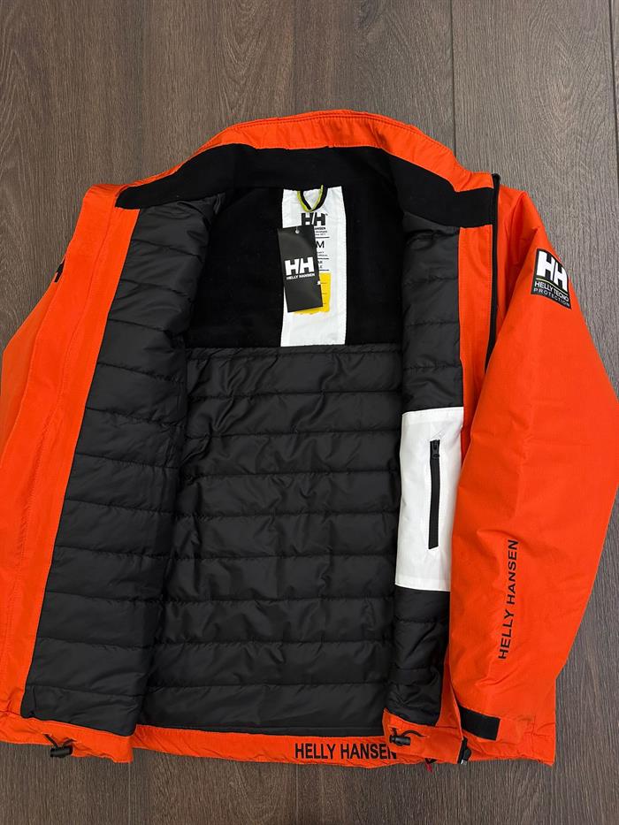 İçi Polarlı Marka Logolu Su Geçirmez Ceket