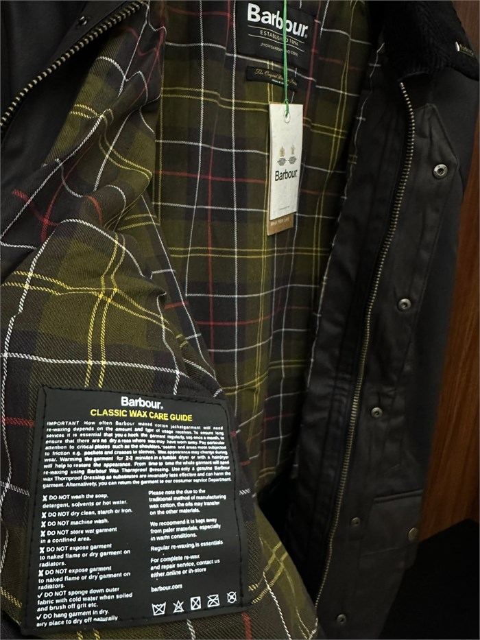Modern Beaufort Check Wax Ceket