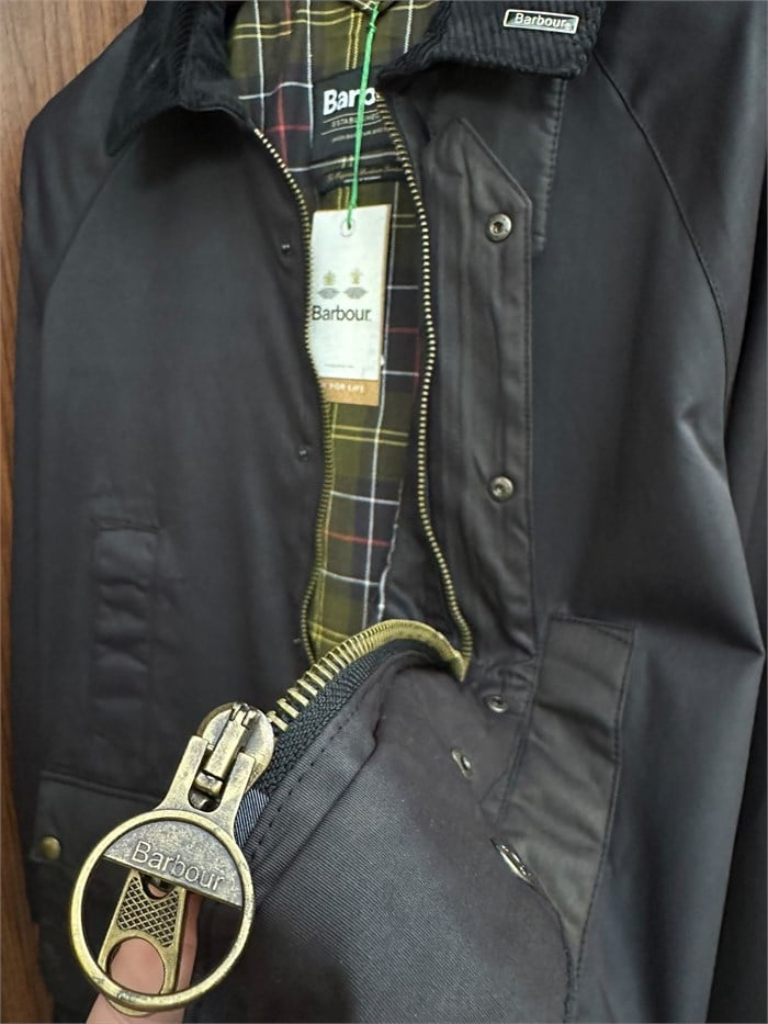 Modern Beaufort Check Wax Ceket