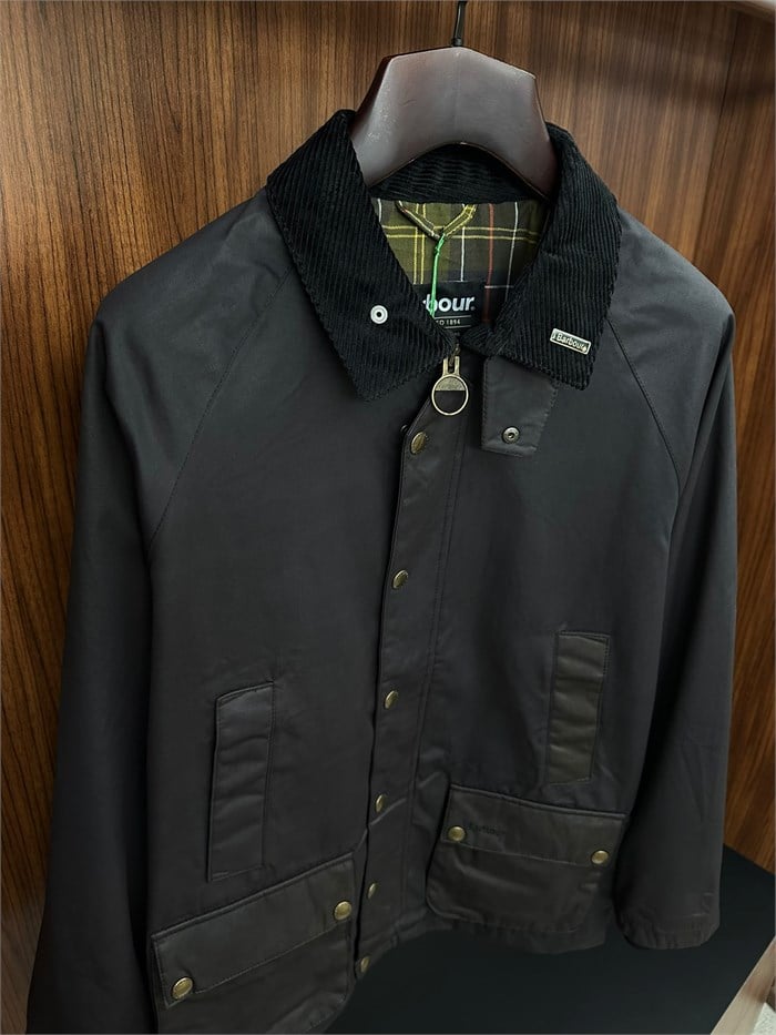 Modern Beaufort Check Wax Ceket
