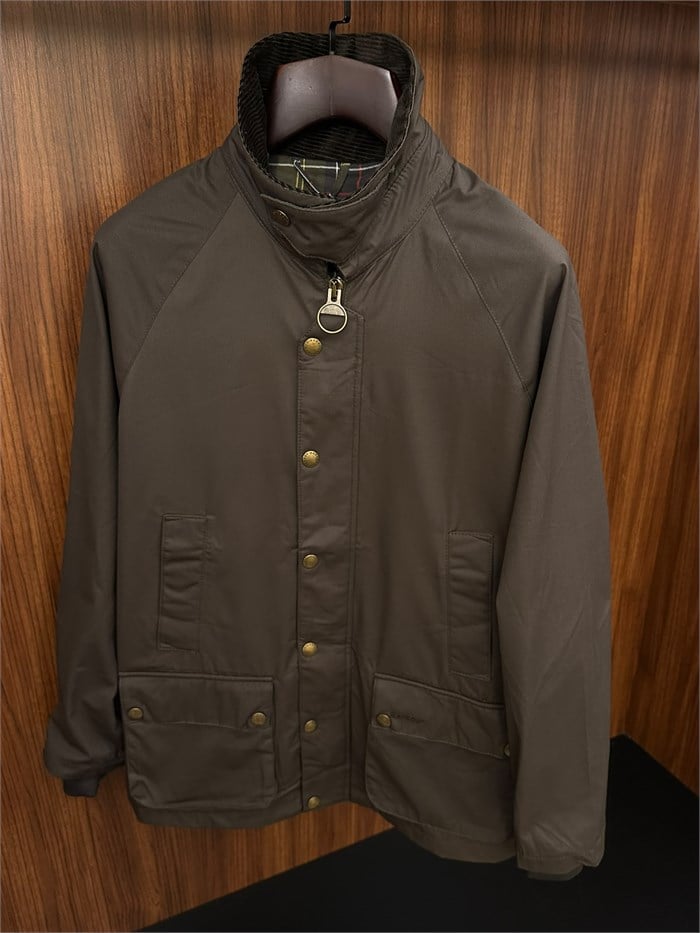 Modern Beaufort Check Wax Ceket