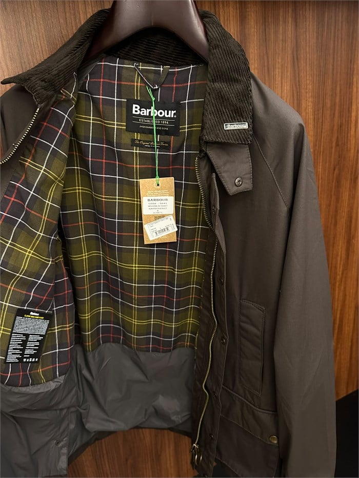Modern Beaufort Check Wax Ceket