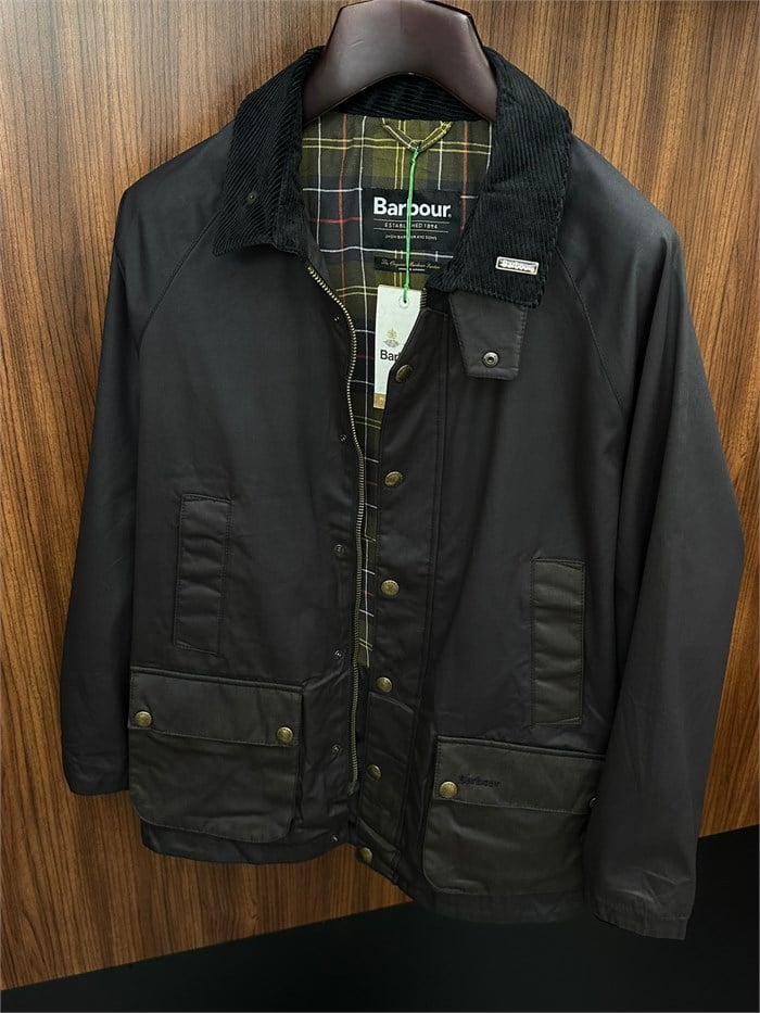 Modern Beaufort Check Wax Ceket
