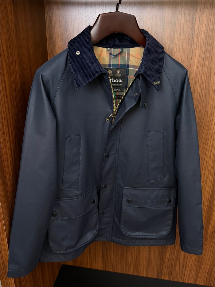 Modern Beaufort Check Yağlı Ceket