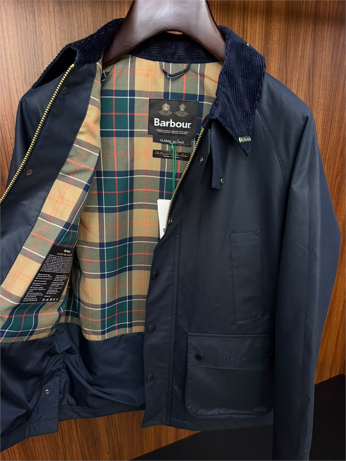 Modern Beaufort Check Yağlı Ceket