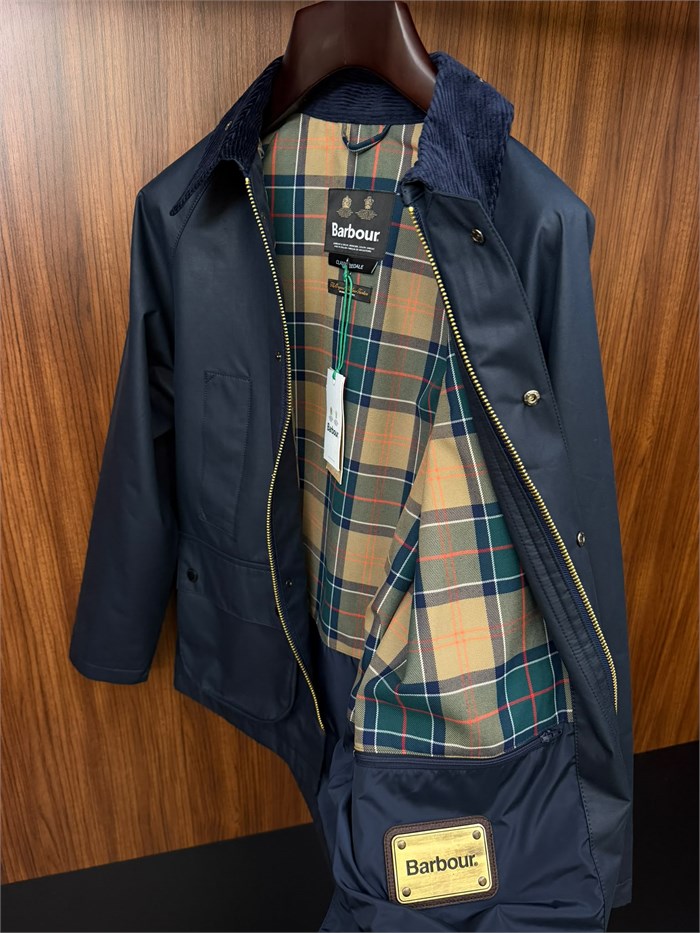 Modern Beaufort Check Yağlı Ceket