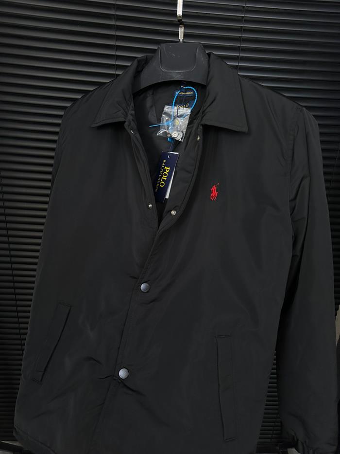 Nakış Logolu Düğmeli Baharlık Ceket