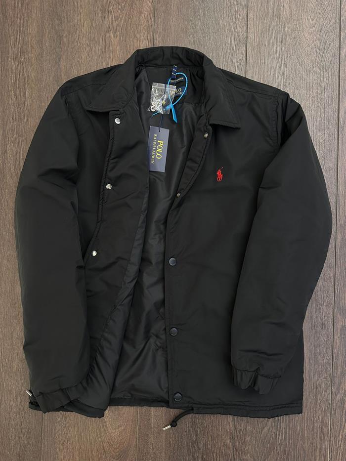 Nakış Logolu Düğmeli Baharlık Ceket