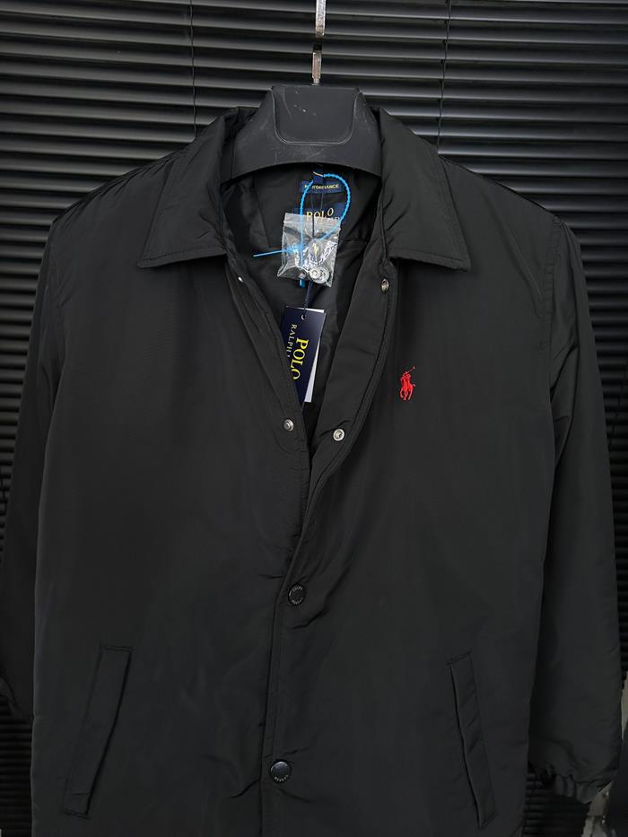 Nakış Logolu Düğmeli Baharlık Ceket