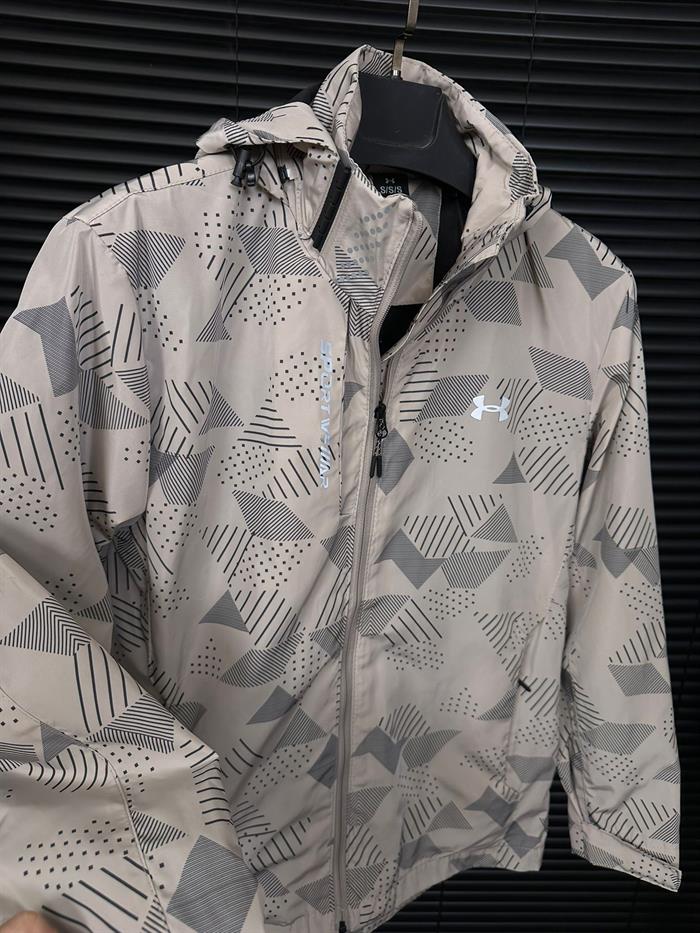 Reflektör Arma Desenli Yağmurluk