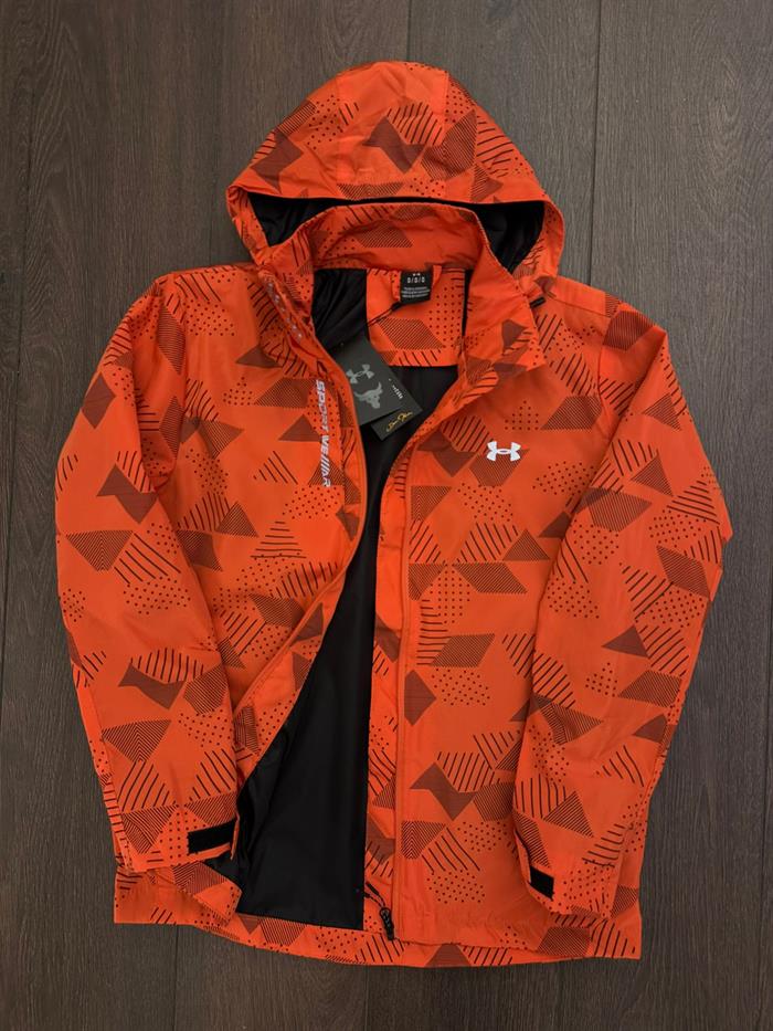 Reflektör Arma Desenli Yağmurluk