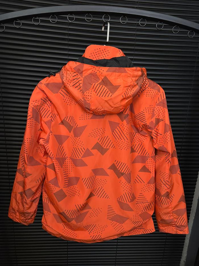 Reflektör Arma Desenli Yağmurluk