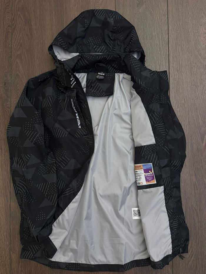 Reflektör Arma Desenli Yağmurluk