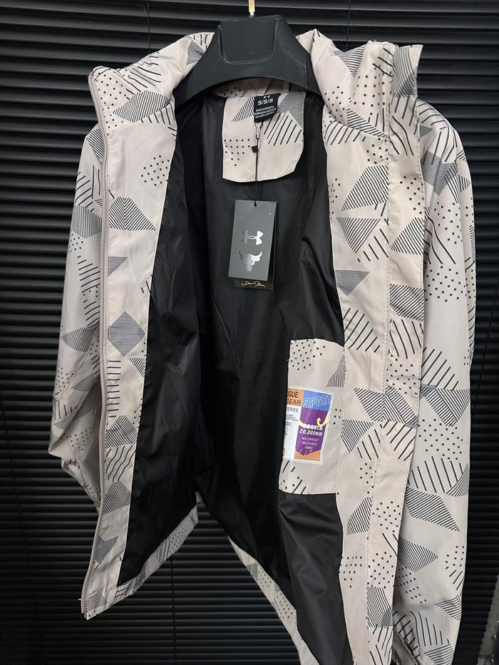 Reflektör Arma Desenli Yağmurluk