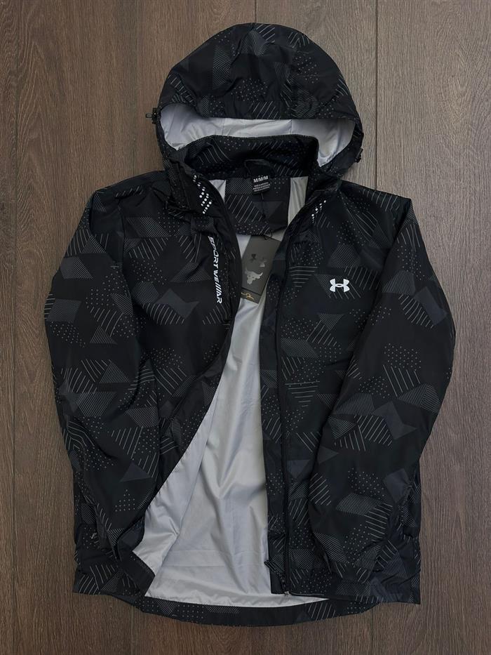 Reflektör Arma Desenli Yağmurluk