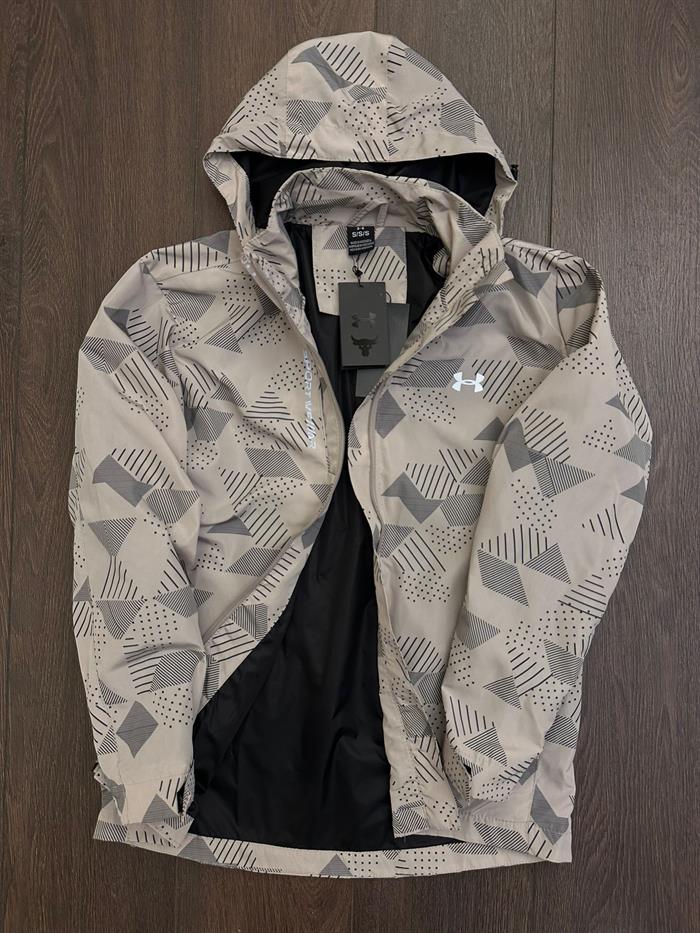 Reflektör Arma Desenli Yağmurluk