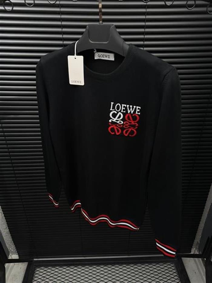 Dijital Göğüs Logolu %100 Triko Kazak - Beyaz