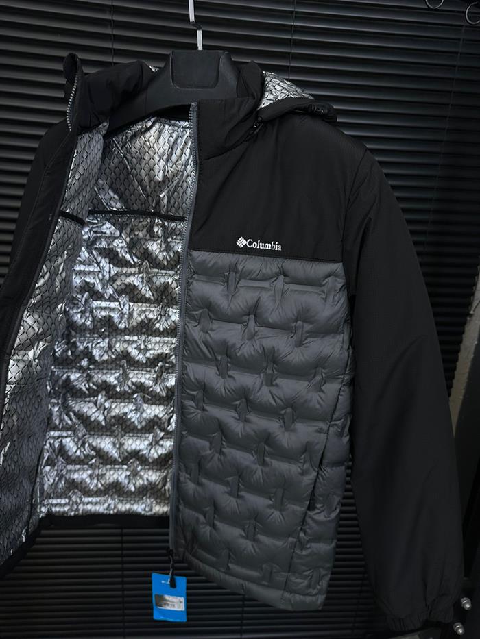 Blok Renkli İçi Termalli Şişme Mont