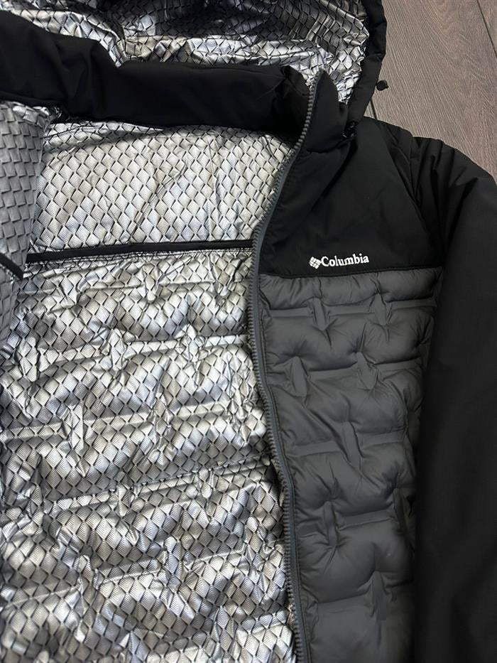 Blok Renkli İçi Termalli Şişme Mont