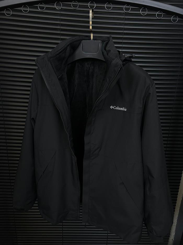 Göğüs Logolu İçi Polarlı 3in1 Mont