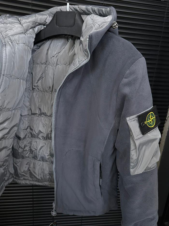 İçi Polarlı Çift Taraflı Mont