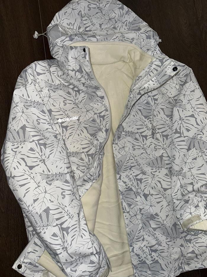 İçi Polarlı Desenli Kar Montu