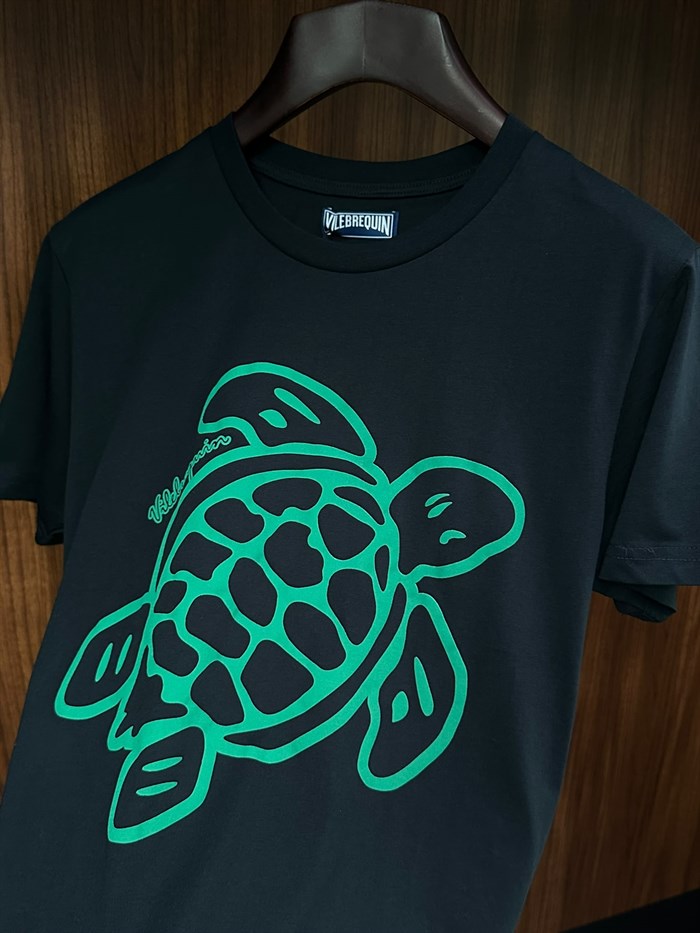 Embroidered Turtle Thom T-Shirt
