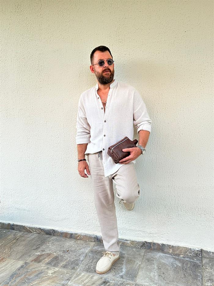 Kafes Buldan Hakim Yaka Gömlek