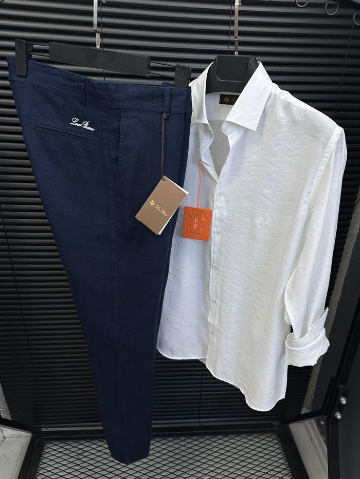 Nakış Logolu Yakalı Gömlek