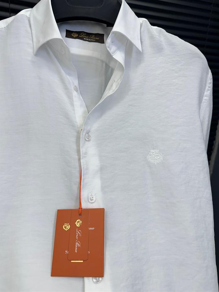 Nakış Logolu Yakalı Gömlek