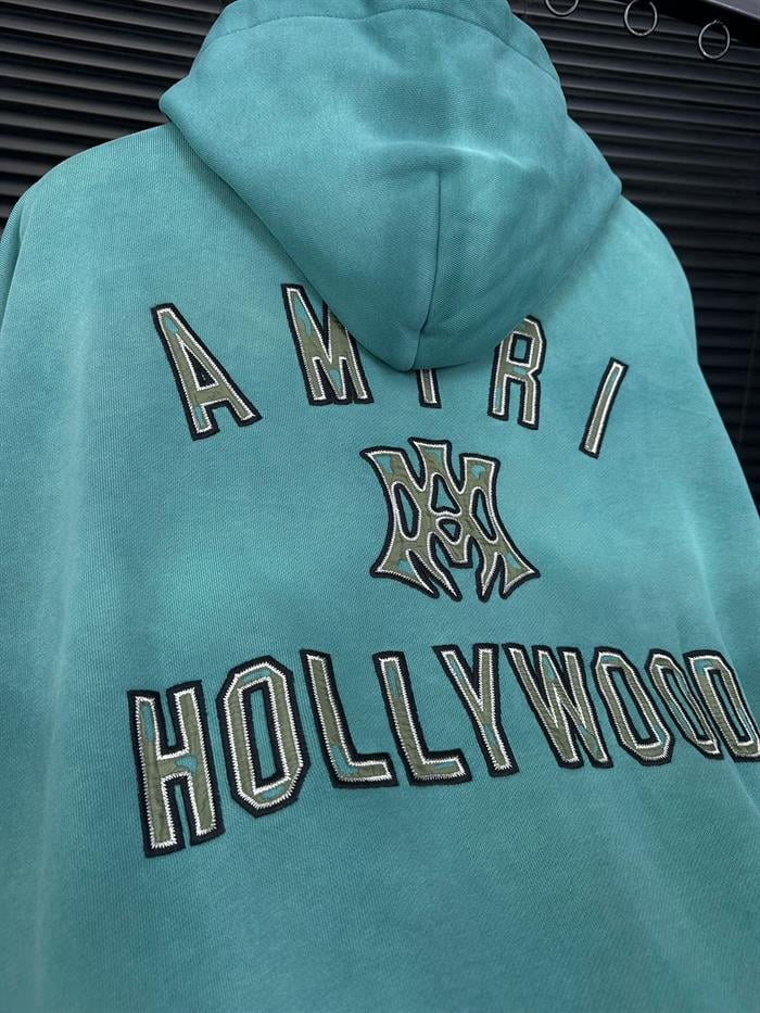Yıkama Kumaş Sırt Ve Göğüs Baskılı Hoodie