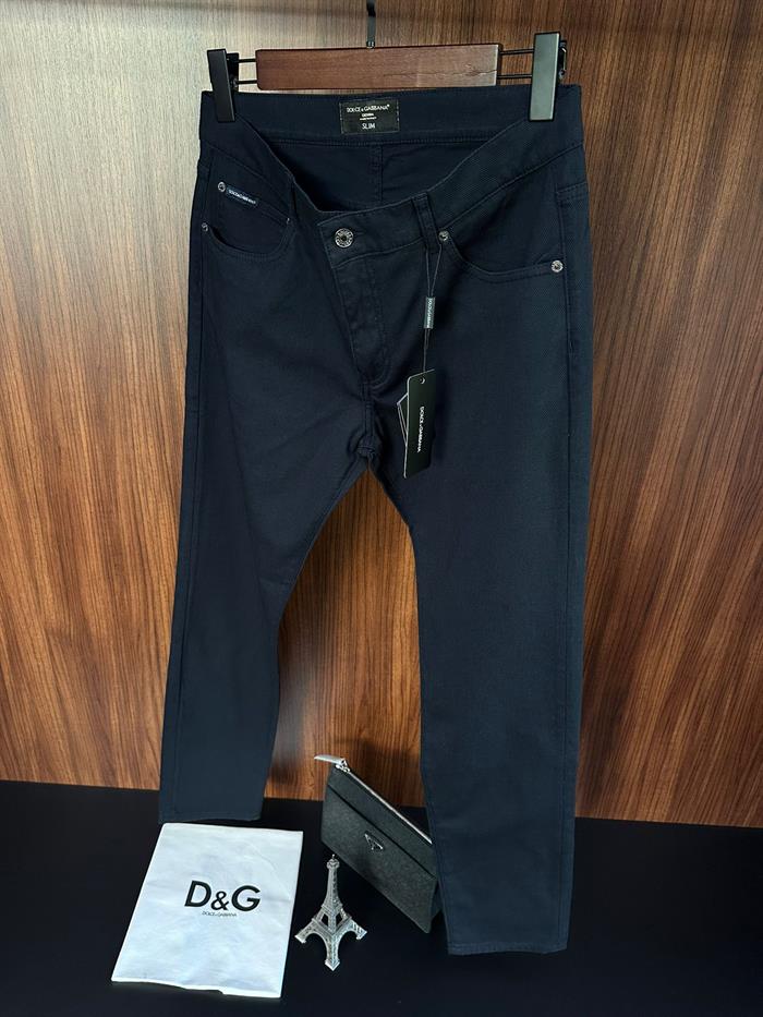 Arka Cep Metal Logo Detaylı Pantolon