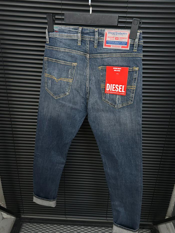 Industry Jean Slimfit Eskitme Detaylı