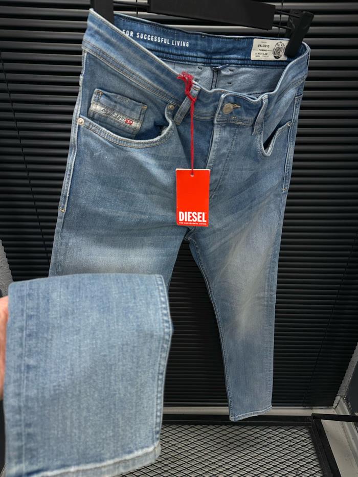 Renk Eskitmeli Likralı Jean
