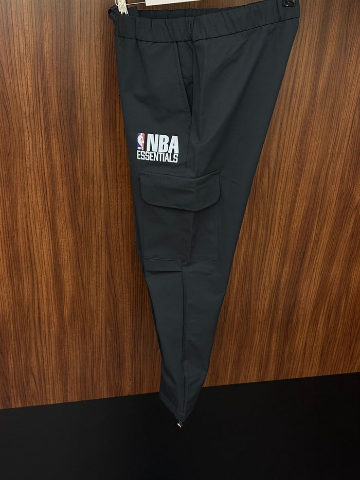 NBA Logo Baskılı Yan Cep Detaylı Bel Lastikli Pantolon