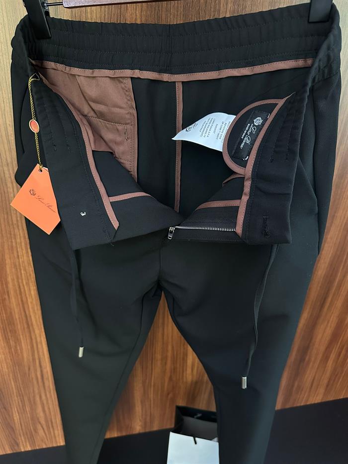 Metal Logolu Beli Lastikli Jogger