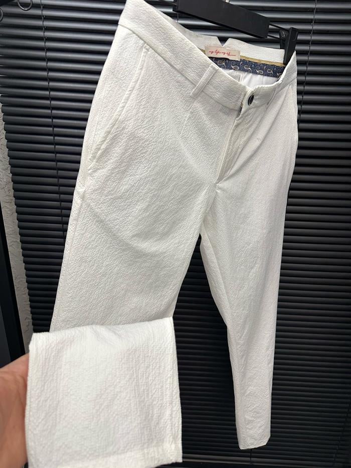 Nakış Logolu Gofre Kumaş Jogger Pantolon