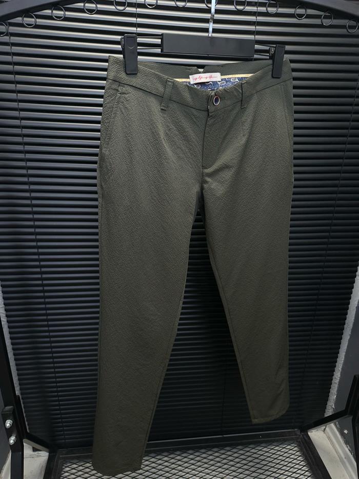 Nakış Logolu Gofre Kumaş Jogger Pantolon