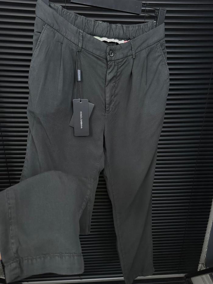 Tencel Kumaş Beli Lastikli Pantolon